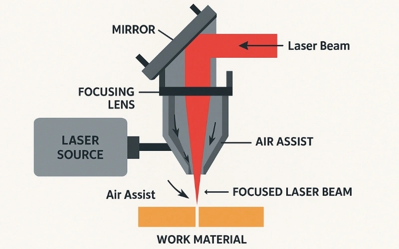 CO2 Laser Cutting machine