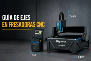 Guía de ejes en fresadoras CNC: Diferencias entre máquinas de 3, 4 y 5 ejes