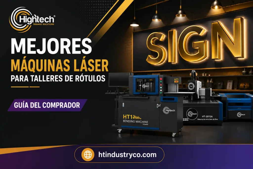 Mejor guía de compra de máquinas láser para talleres de señalización en 2026