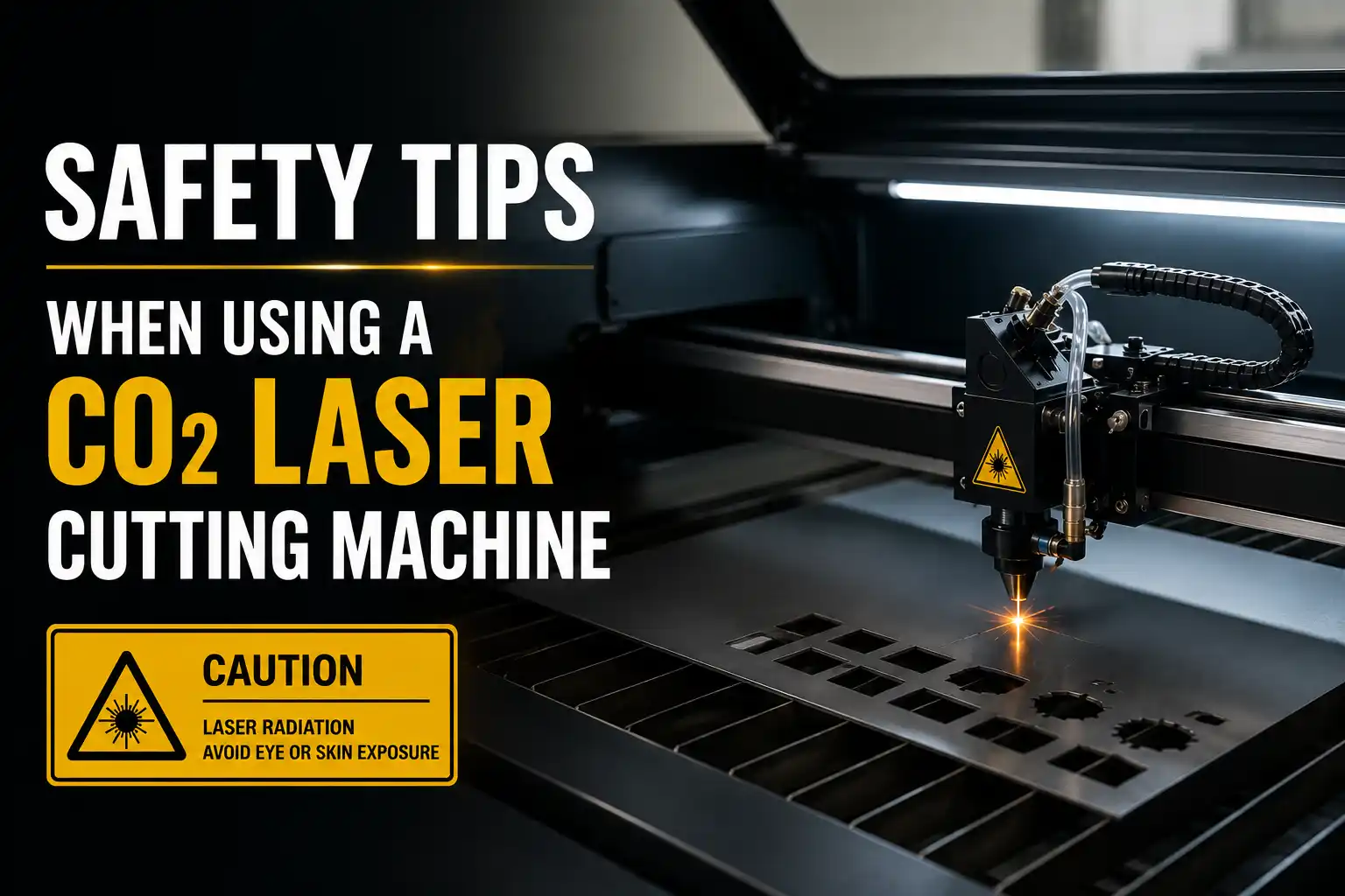 Safety Tips When Using a CO2 Laser Cutting Machine