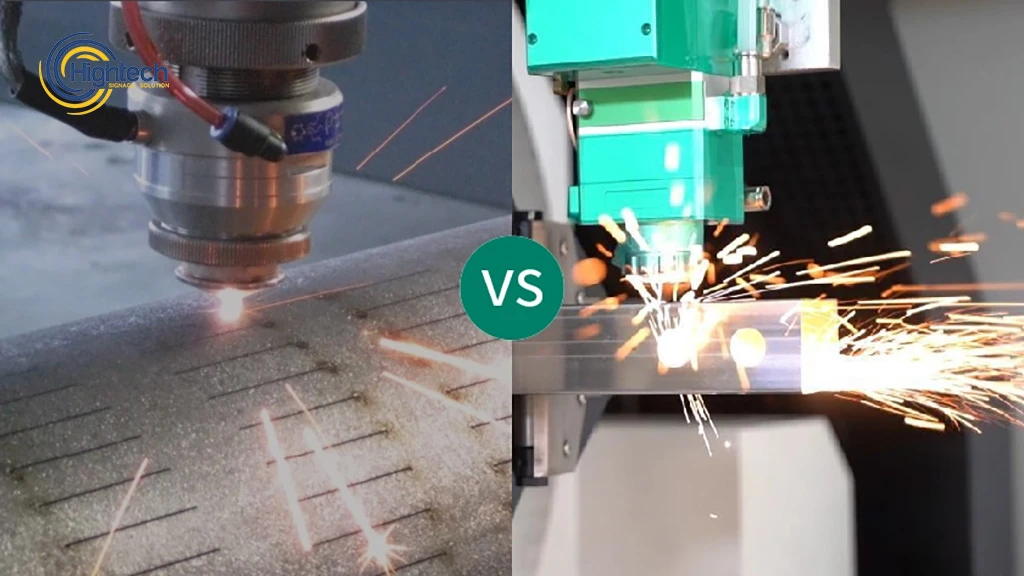 Láseres de fibra frente a láseres de CO₂ para metal: ¿Cuál es el mejor para su negocio?